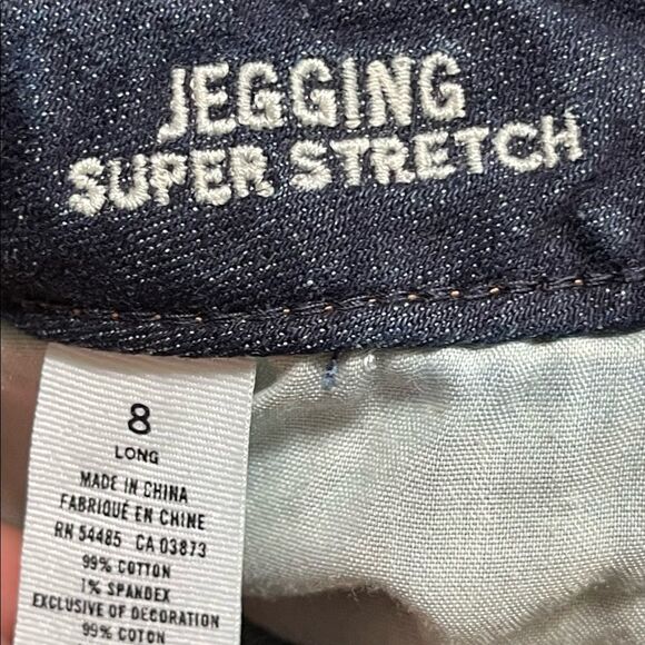 AMERICAN Eagle Super Stretch Jeggings Size 8 - Picture 5 of 9
